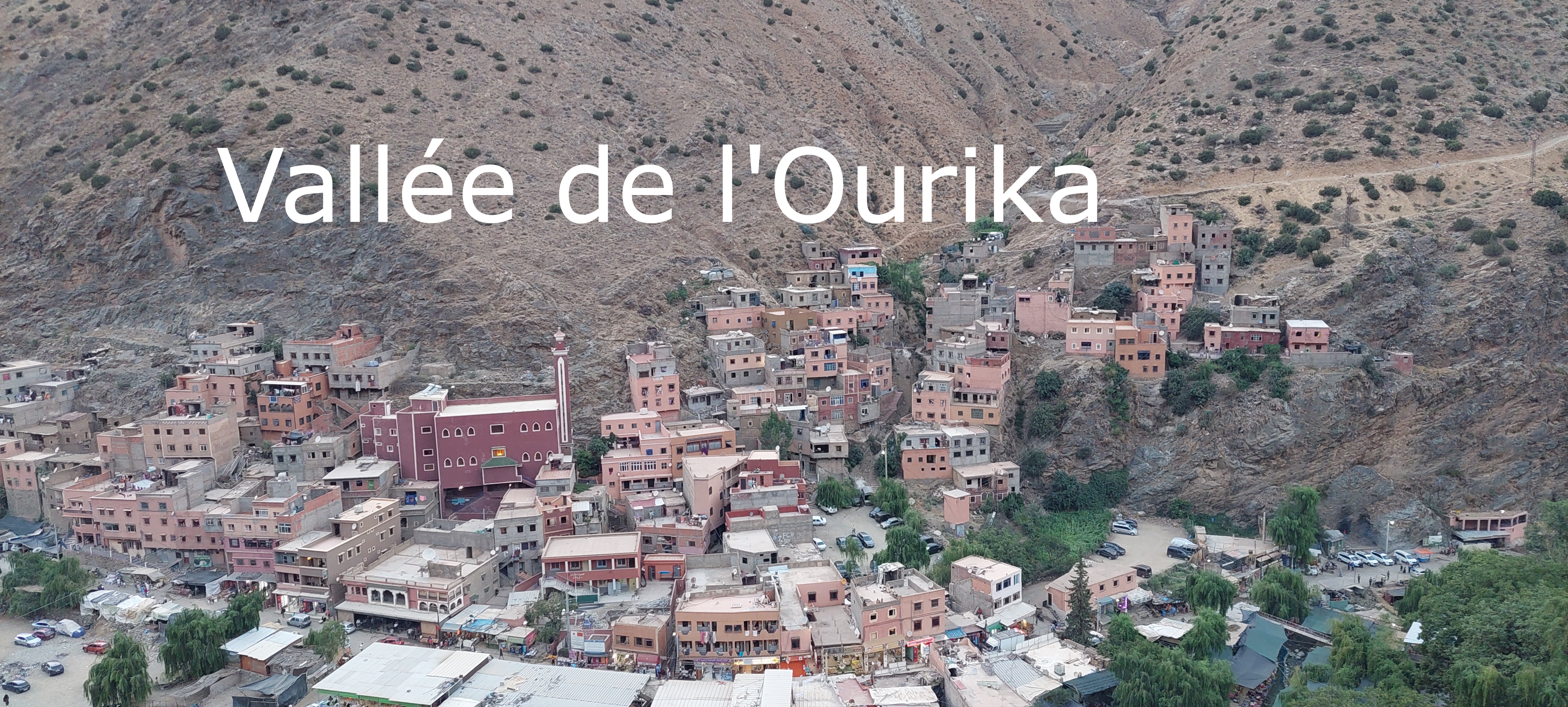 Vallée de l'Ourika; Maroc; voyage